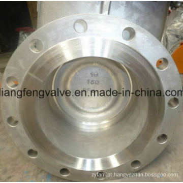 API Rising Stem Gate Valve Flange End com aço inoxidável RF